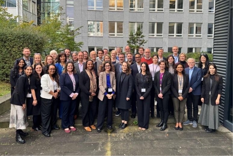 A group photo showing the attendees of the Berlin, Germany dialogue.