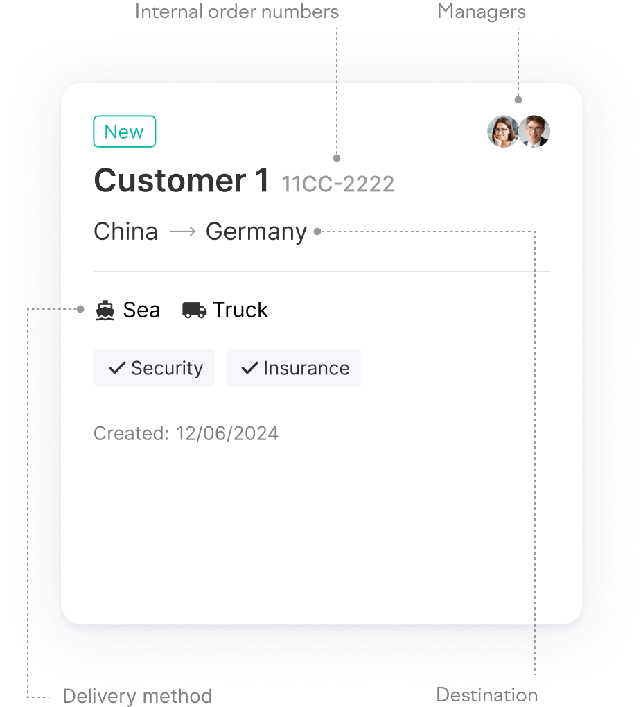 Logistics SaaS Platform - MVP