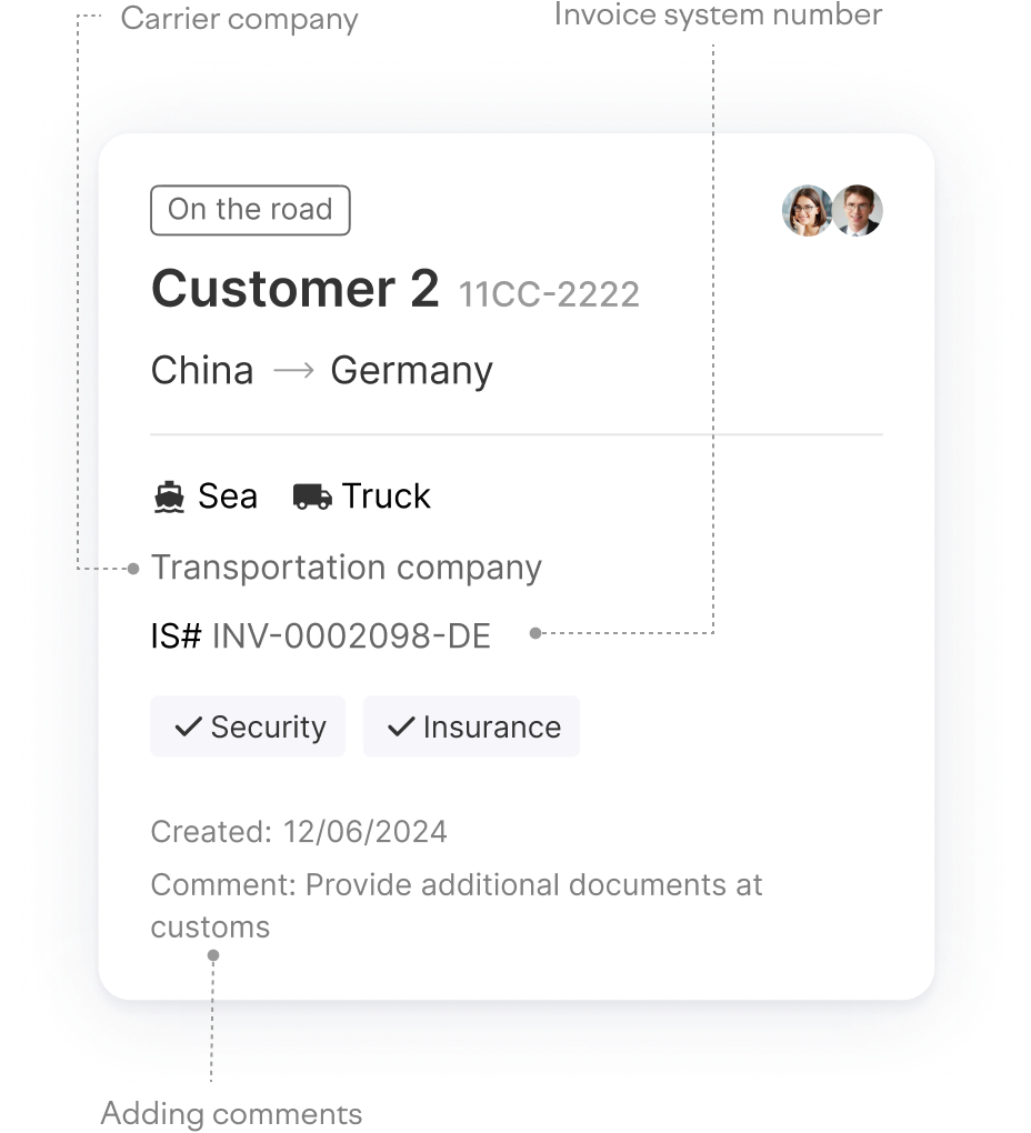 Logistics SaaS Platform - MVP