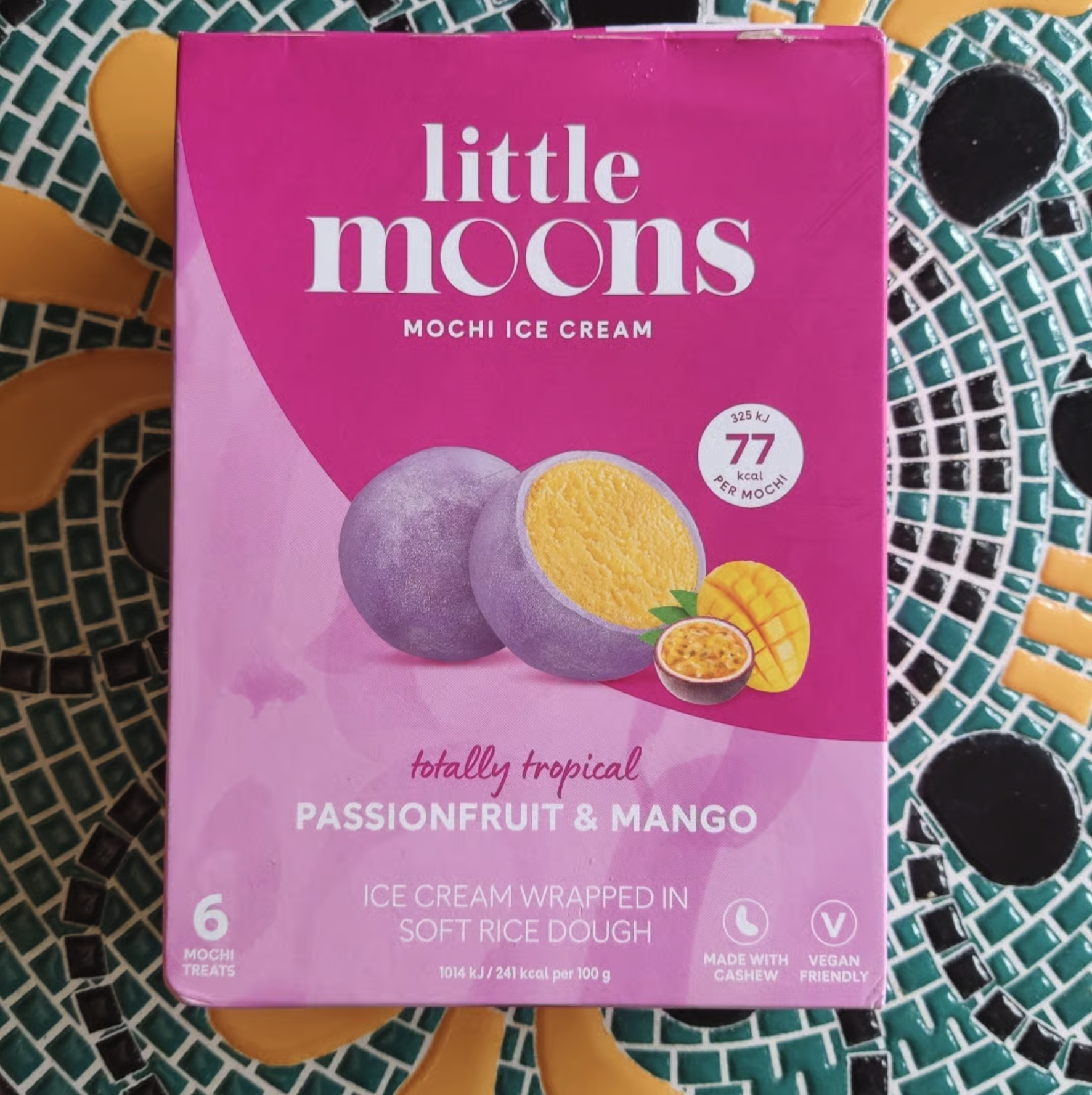 Passionfruit & Mango Mochi
