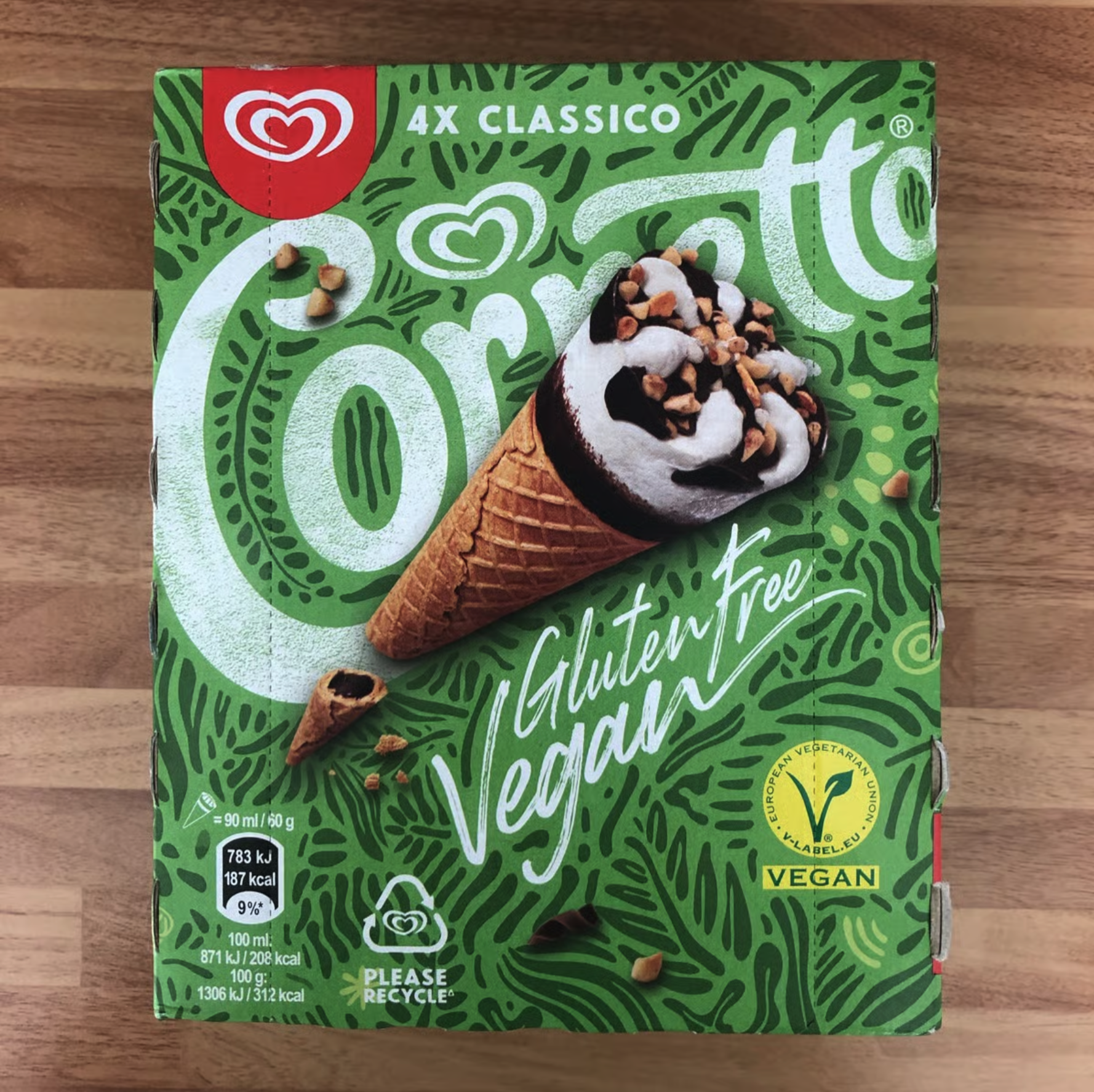 4x Classico Cornetto