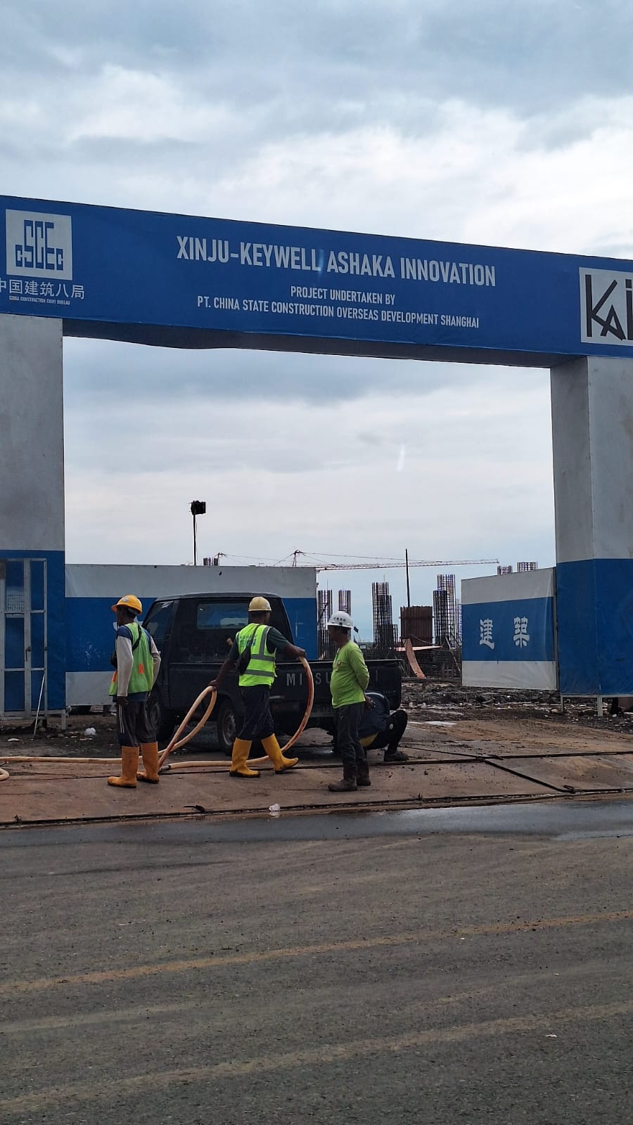 Xinju-PT. Keywell Arshaka Mulai Bangun Fasilitas Industri di Kendal Industrial Park