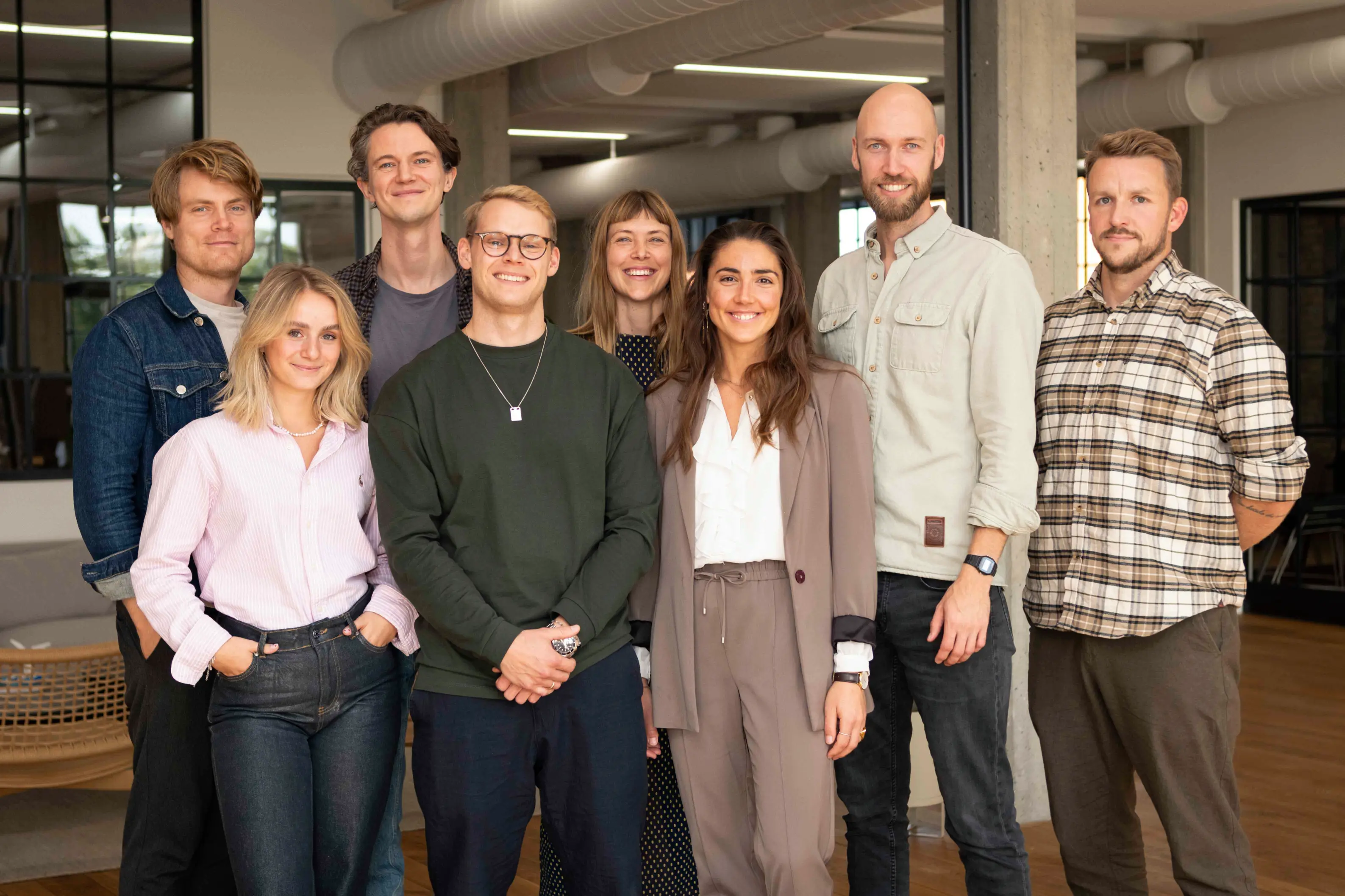 A group photo of the team behind Feedwork.