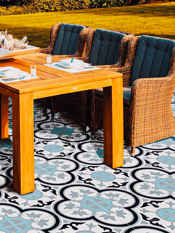 Cement tiles are stylish but are they strong enough for your outdoor deck or patio?
