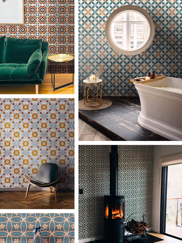 Choosing the right wall and floor tile! What is the difference between Ceramic, Vitrified, Concrete, and Cement Tiles?