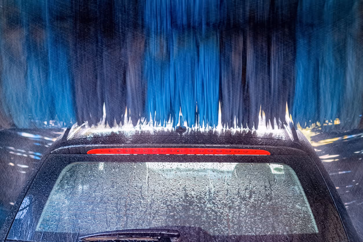 NH Garage Keepers Insurance concept - Car wash