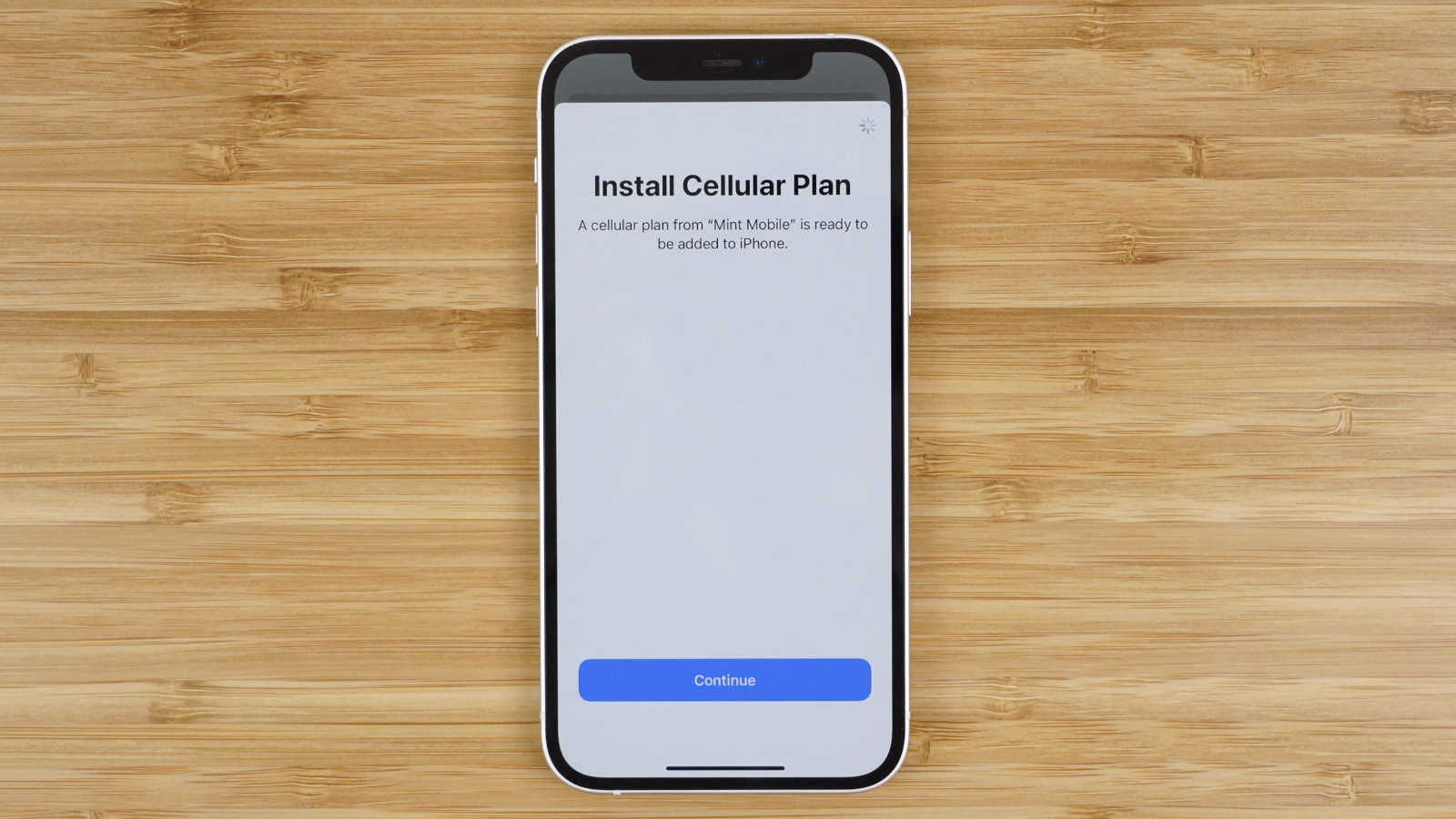 Install Mint Mobile cellular plan on iPhone using eSIM