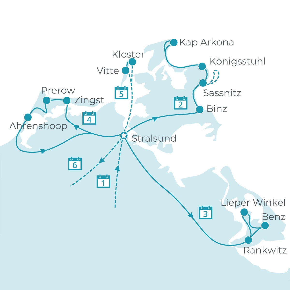 Die Perlen der Ostsee
