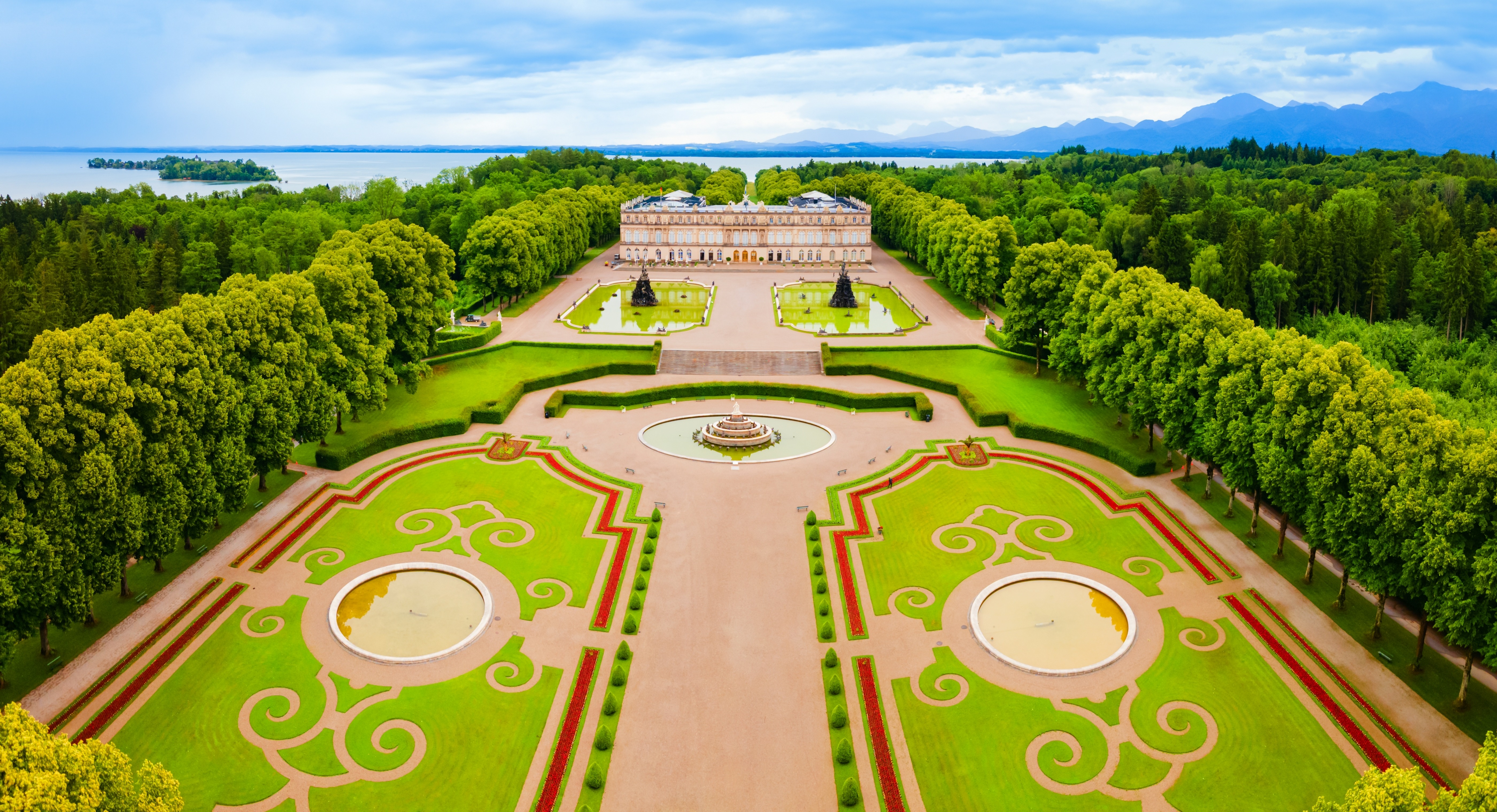 Herrenchiemsee Palast (einfache Lizenz)