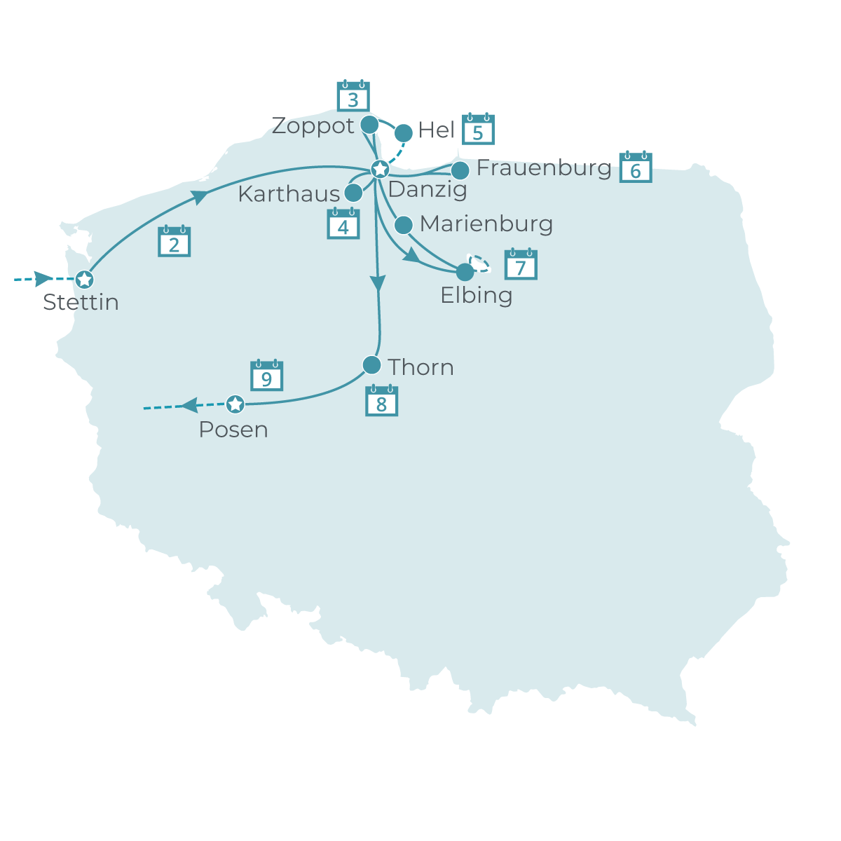 zwischen Danzig & Frischen Haff