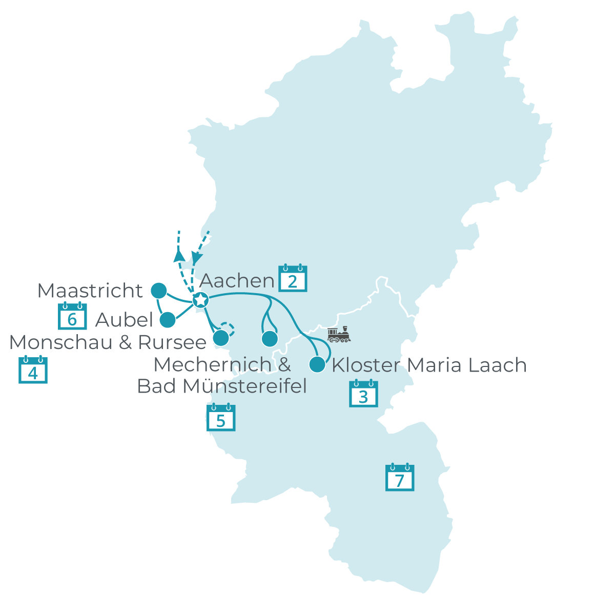 geheimnisvolle Landschaft der Vulkane