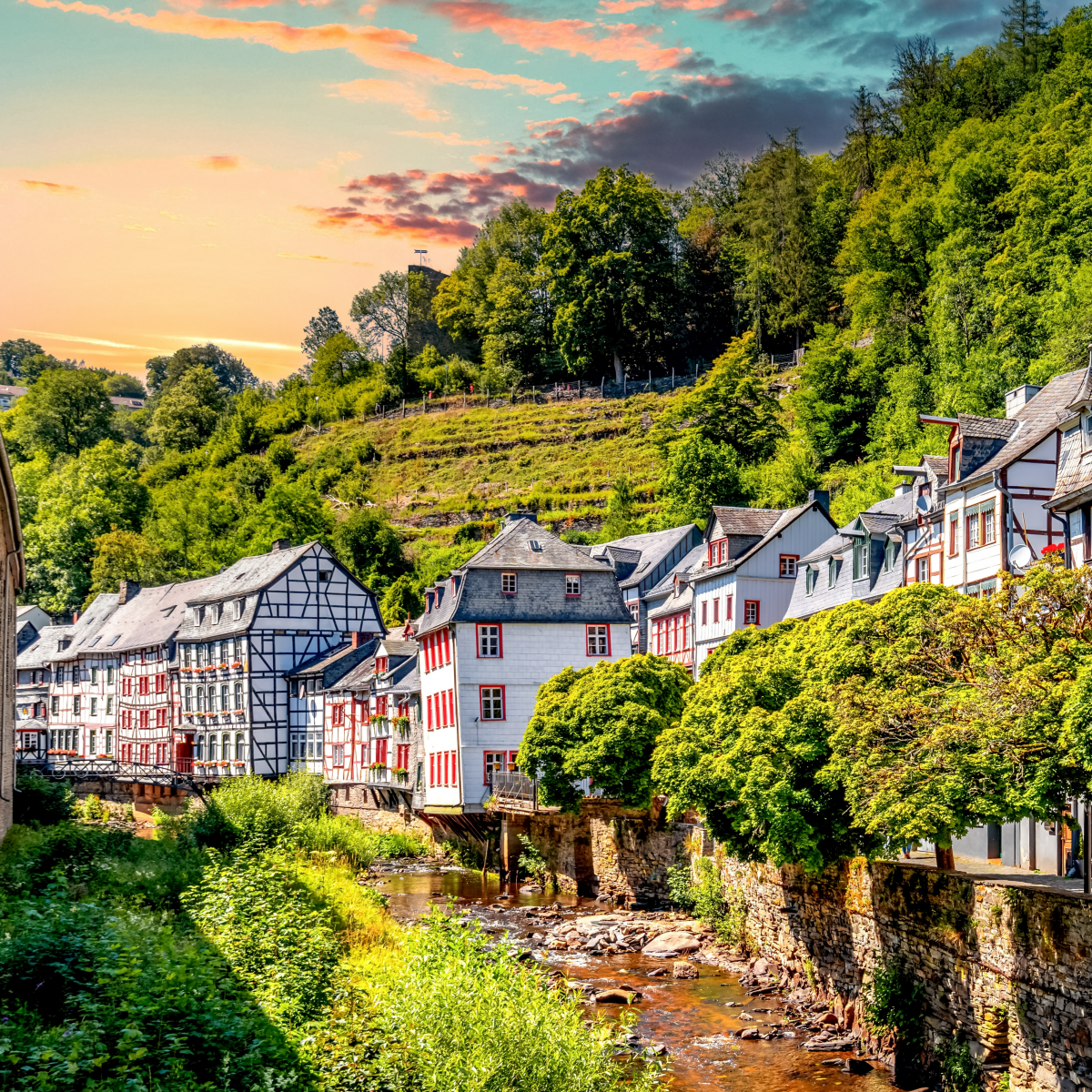 geheimnisvolle Landschaft der Vulkane