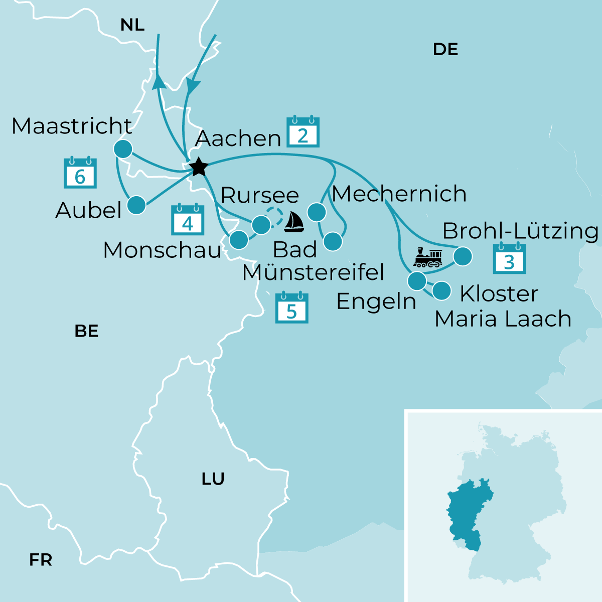 geheimnisvolle Landschaft der Vulkane