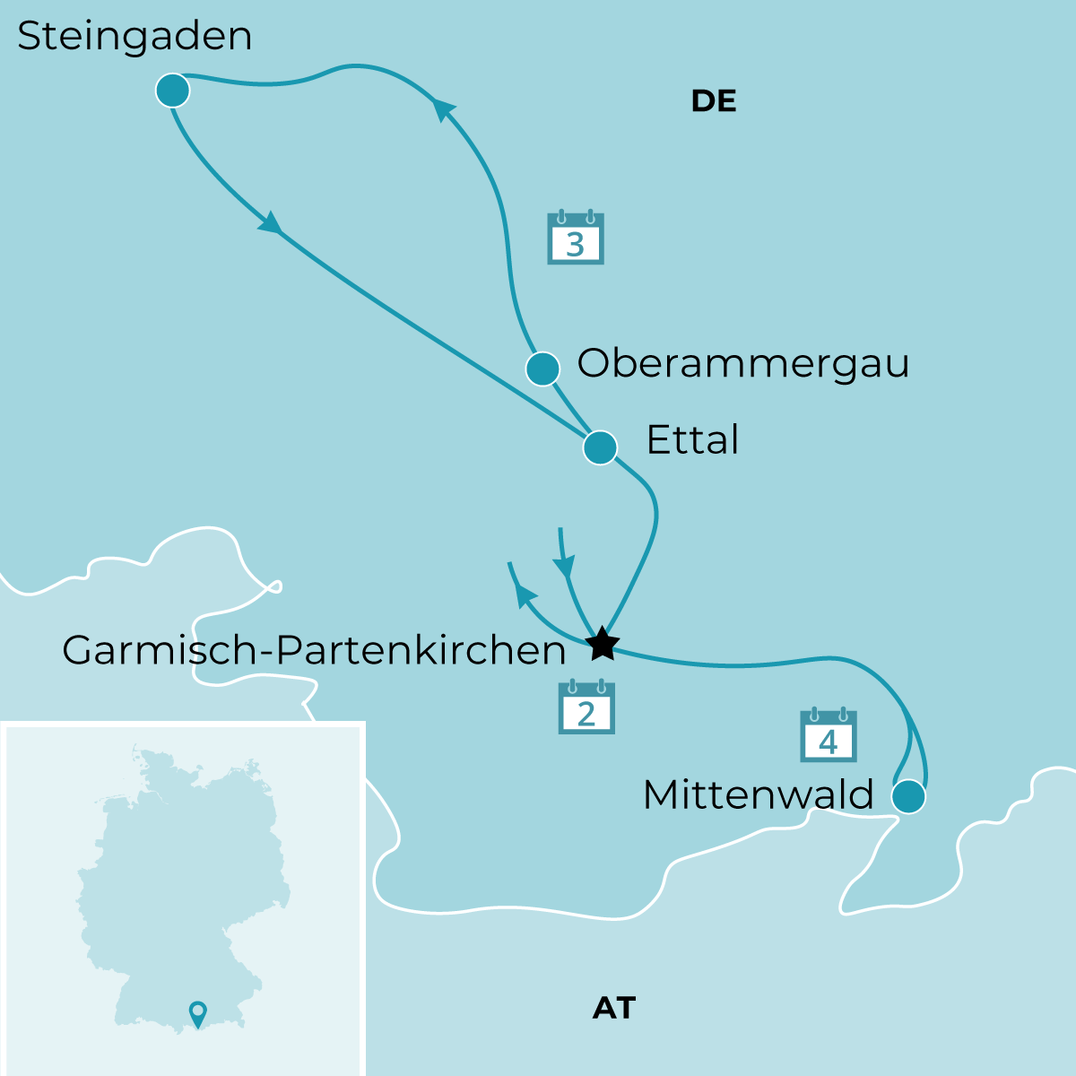 Weihnachten in den Alpen