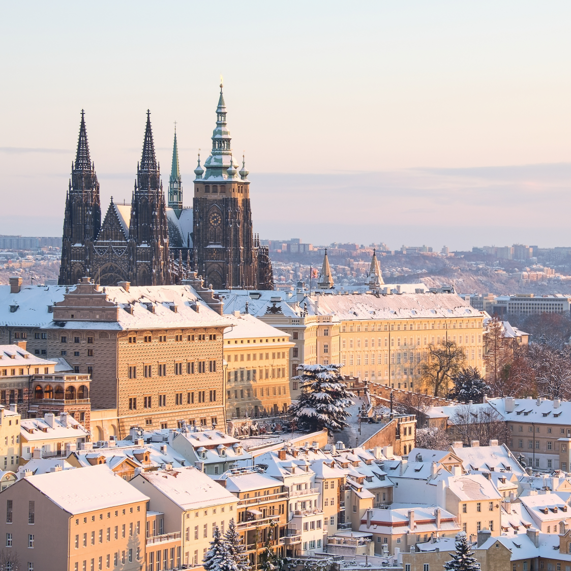 Prag Winter (einfache Lizenz)