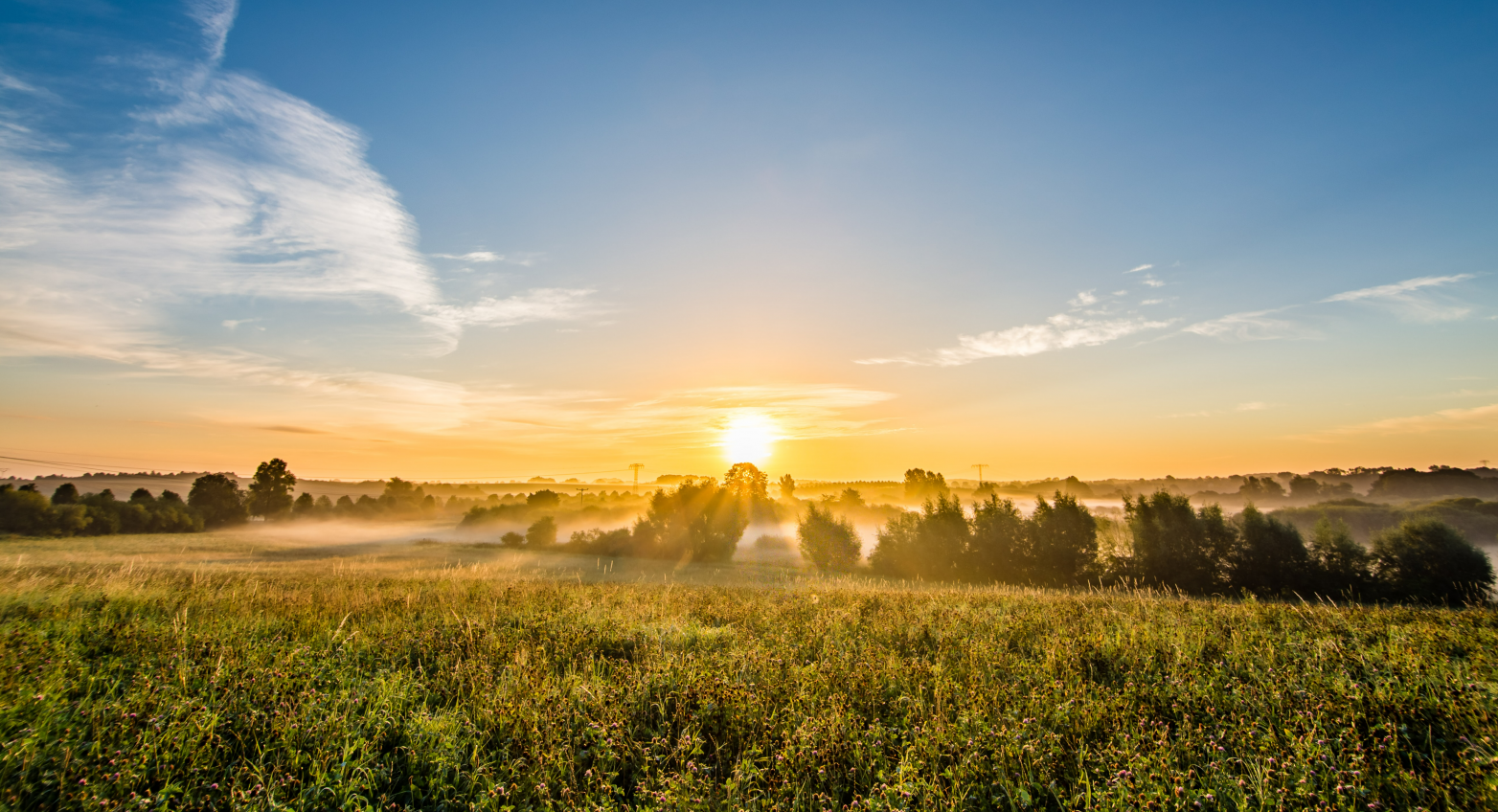 Schwerin Landschaft Sonnenaufgang (unsplash)