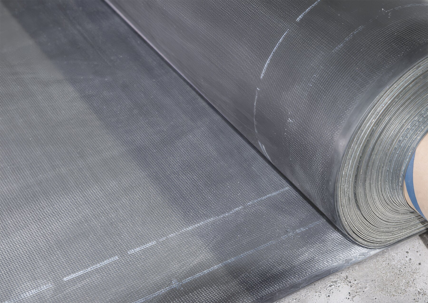 Rol BossCover Roof EPDM Arma met geïntegreerde polyesterwapening