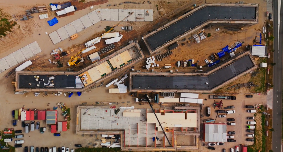 Circulair dakproject AZC Dordrecht