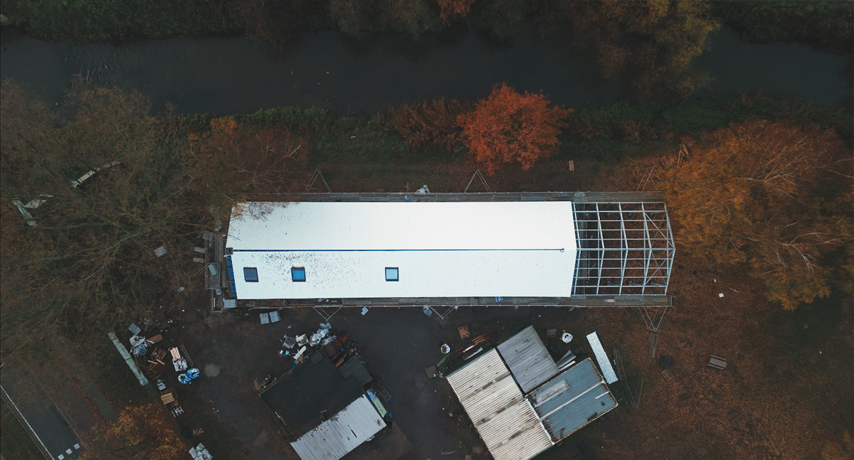 ModuDeck bij scoutslokalen Hasselt