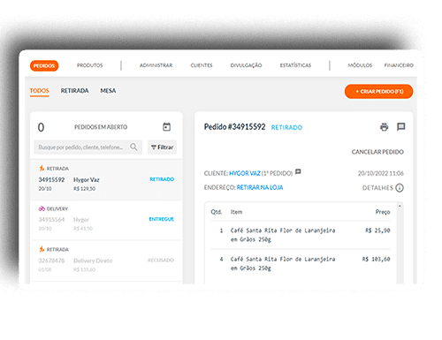 Plataforma Delivery Direto