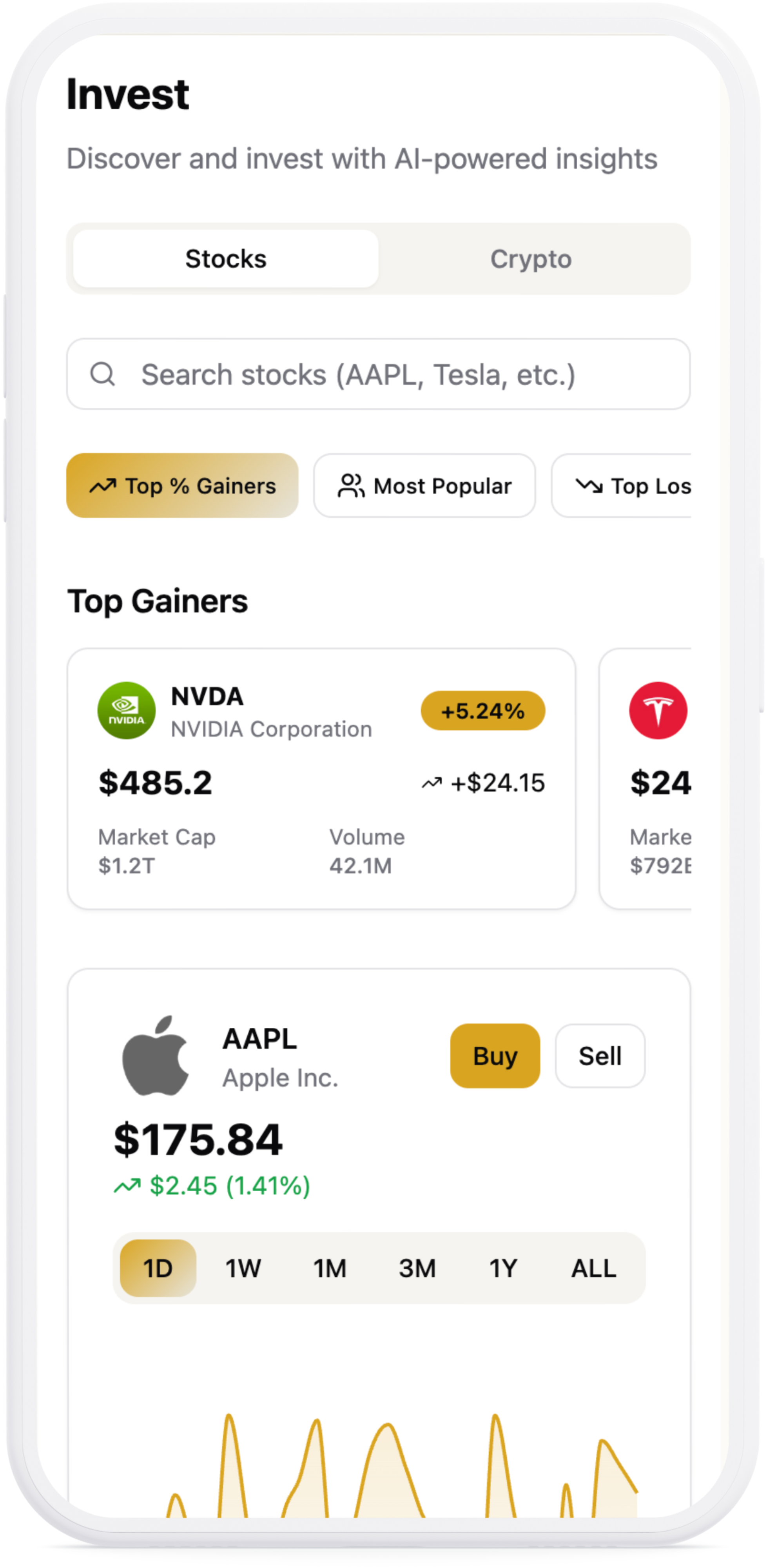 AlgoPear mobile app for banks