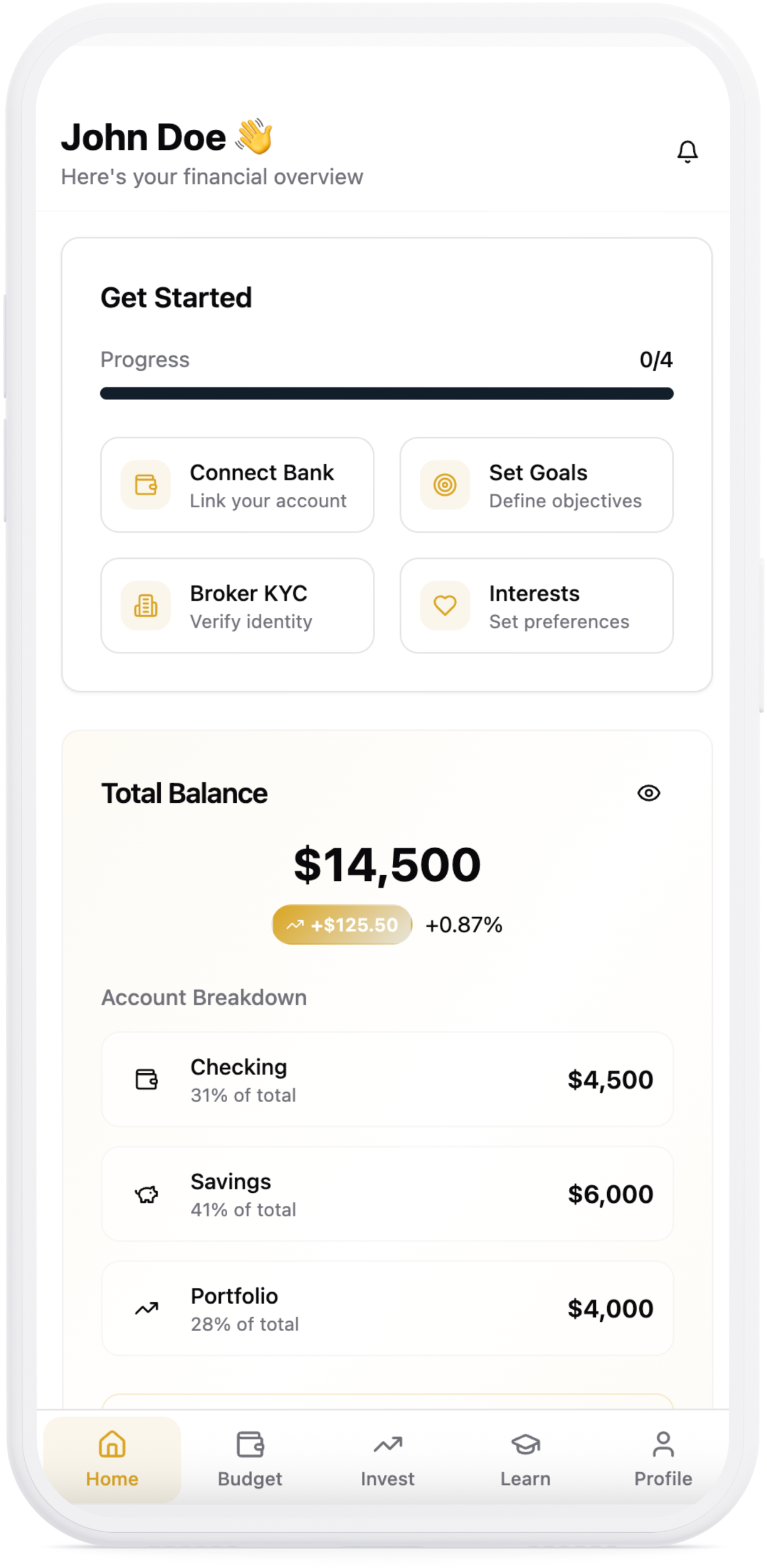 AlgoPear mobile investing app for credit unions and financial institutions 