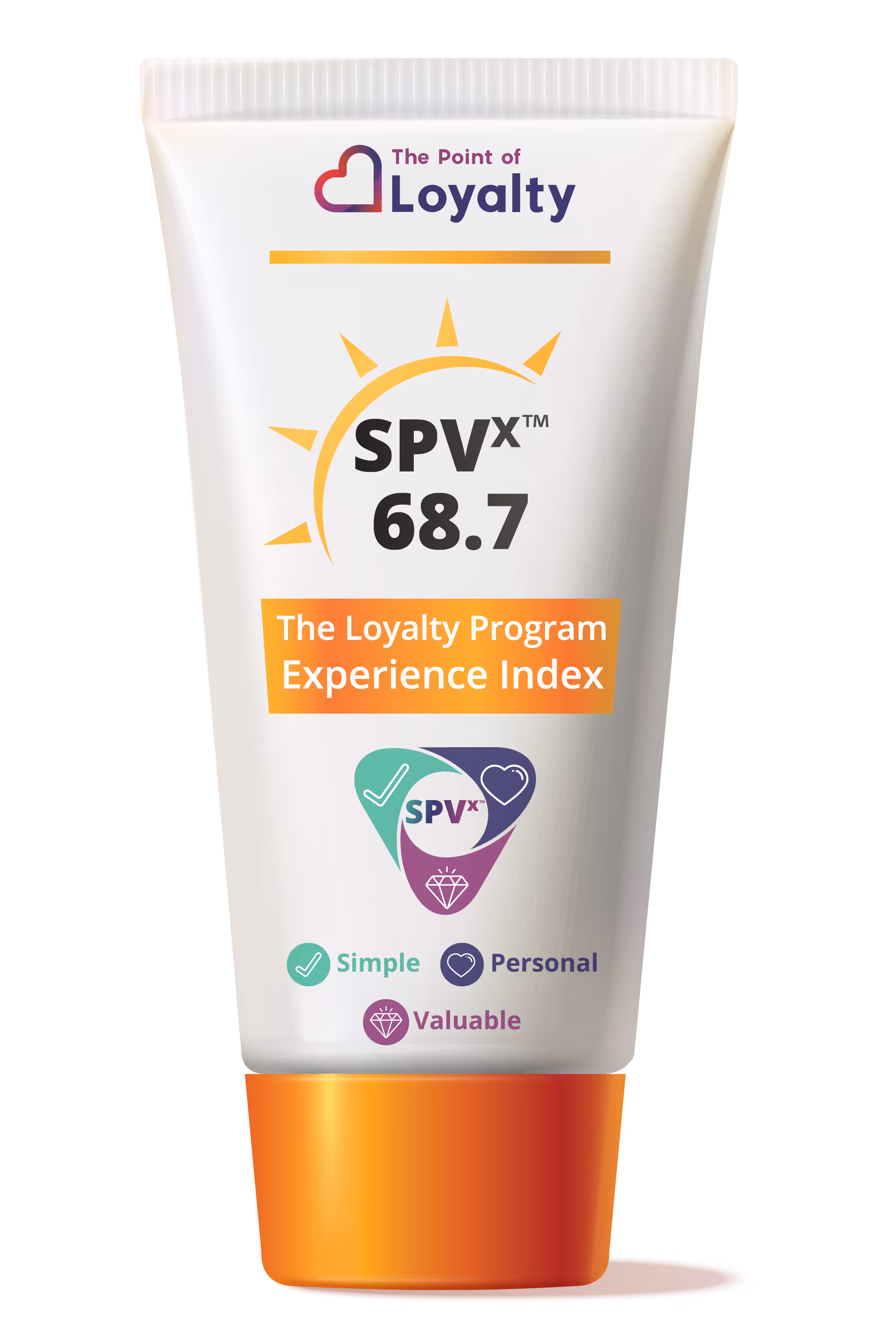 SPV on a sunscreen bottle from the For Love or Money™ report