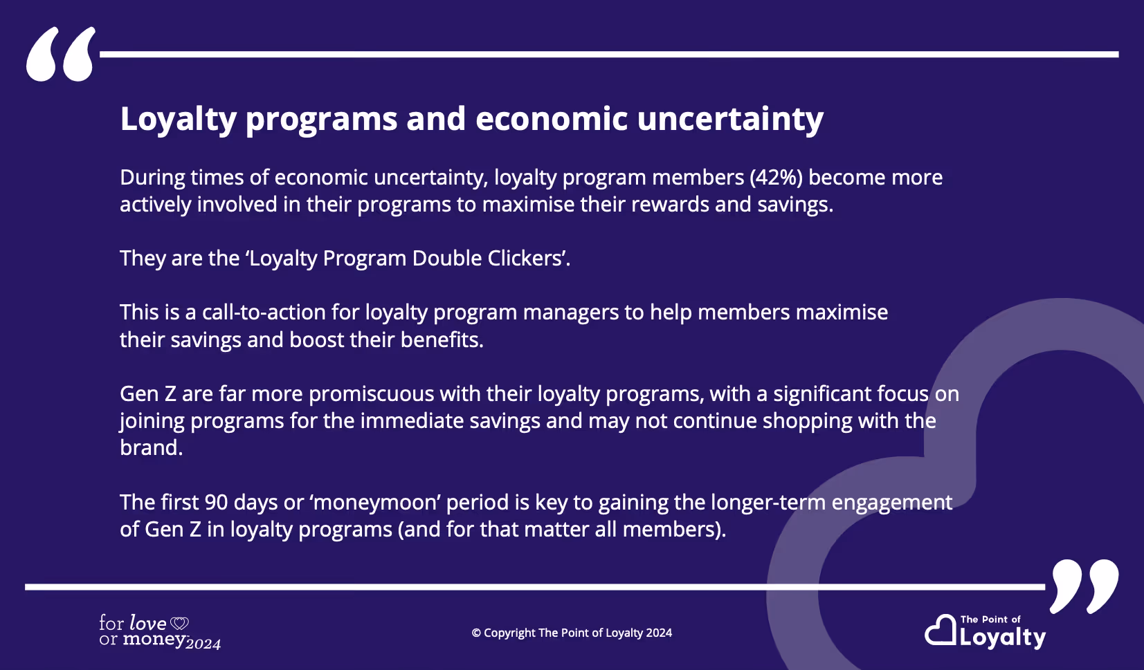 Page 25 from the For Love or Money™ report 2024.