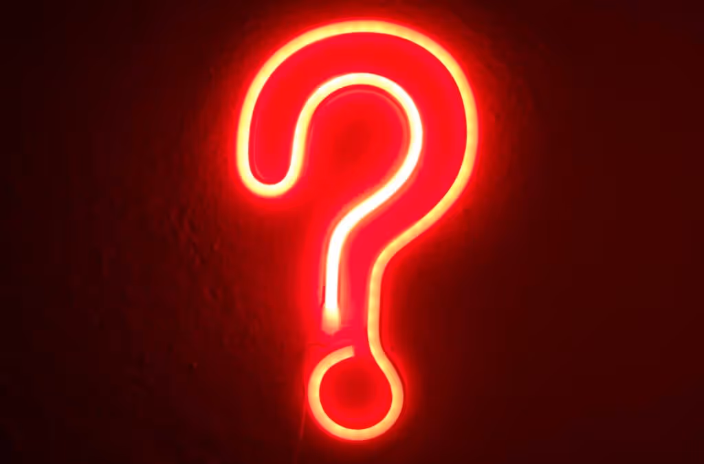 question mark