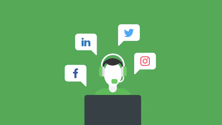 social media customer support