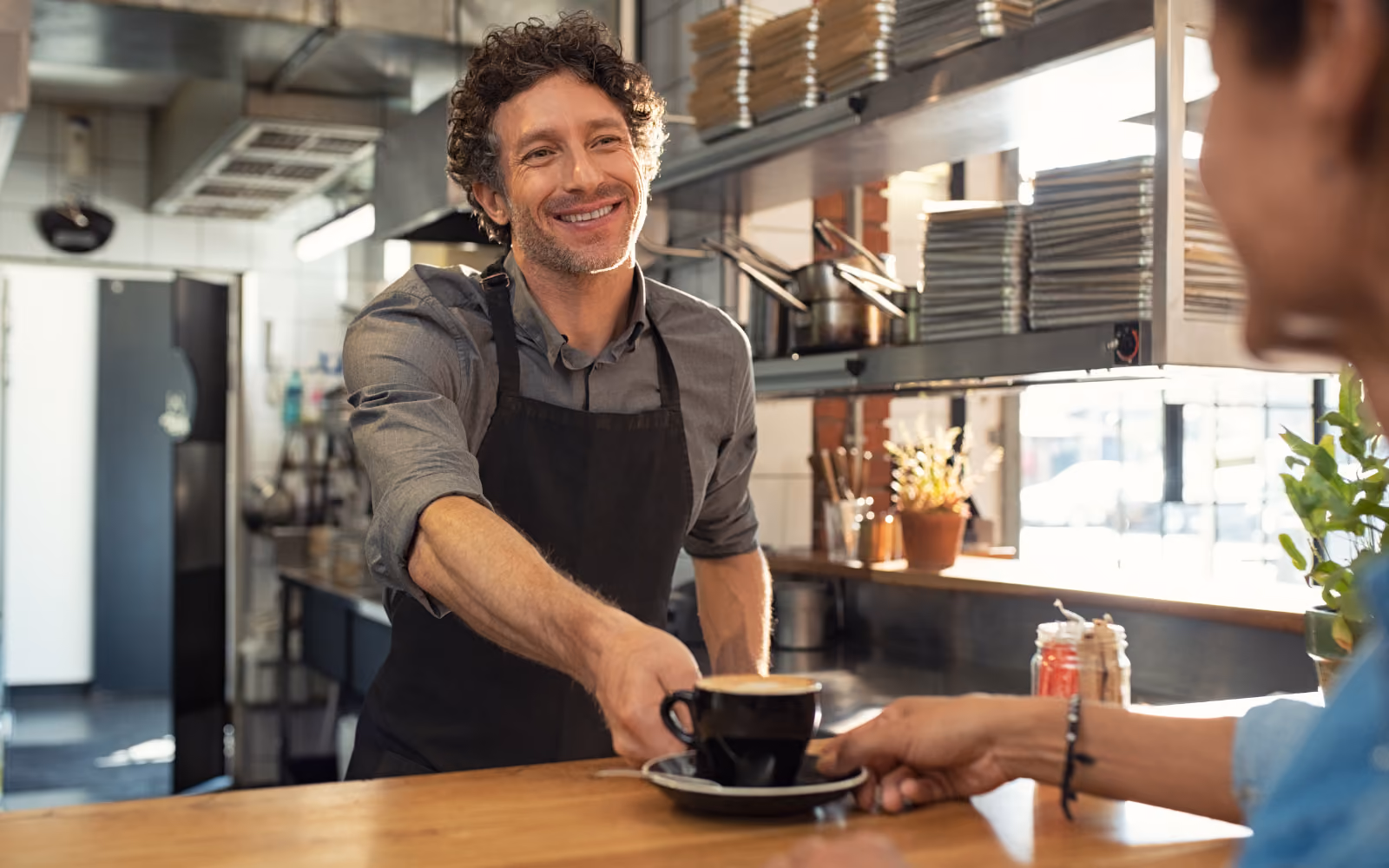 cafe owner building relationship, improving customer retention