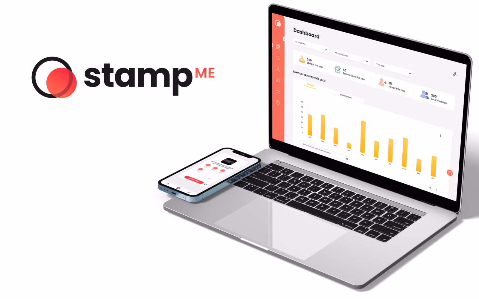 comparison of network loyalty app versus branded digital stamp card for salons