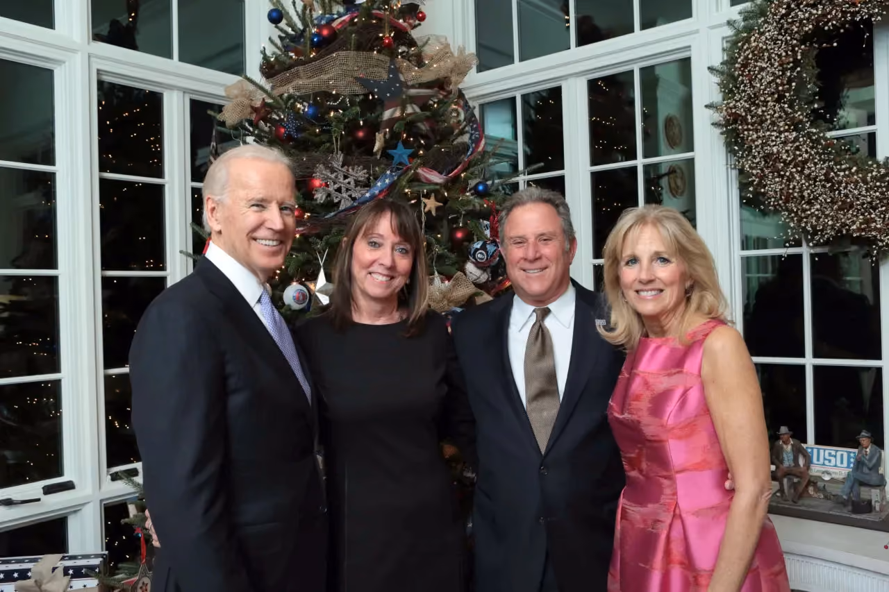 At The Naval Observatory, the residence of the Vice-President
