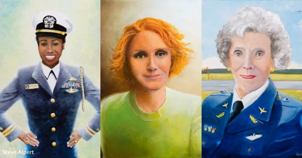 Courageous Female Veterans and Service Members Honored in ‘Proudly She Served’ Portrait Series