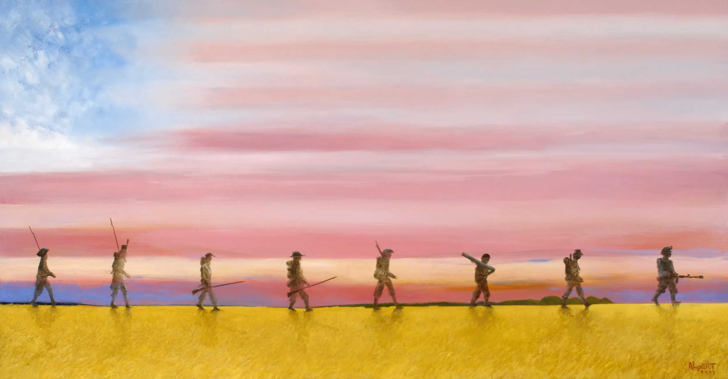 Life Marches on and Only a Few Hold Onto the Echoes of History