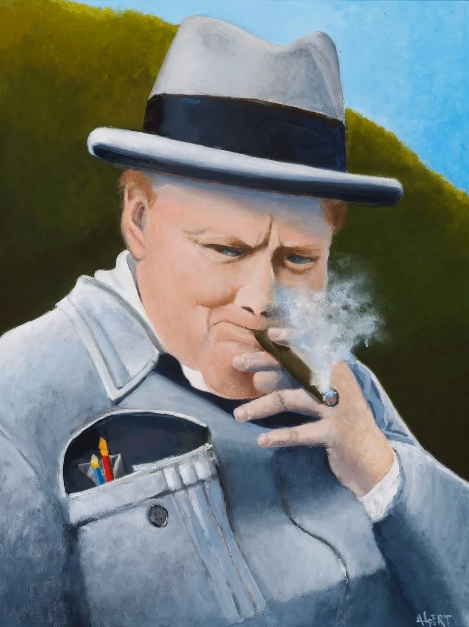 Smokin’ at Chartwell