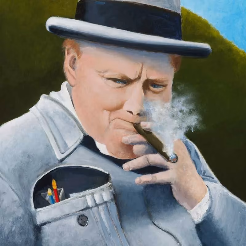Smokin’ at Chartwell