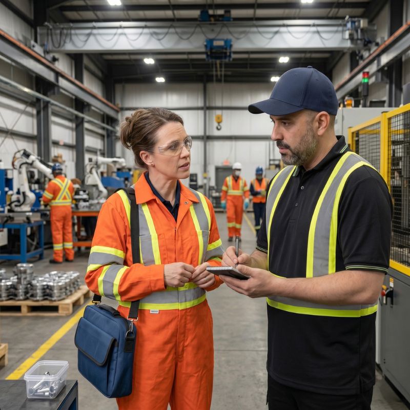 customer raising concern to an rsr during scheduled delivery