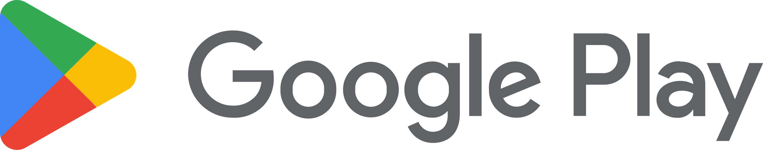 The Google Play logo.