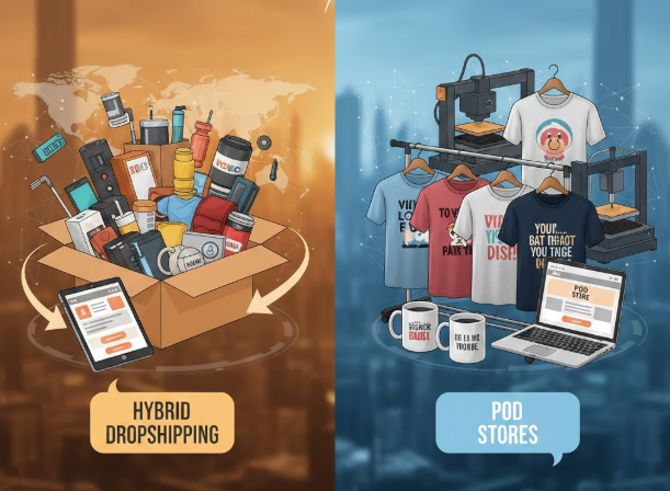 hybrid-dropshipping-vs-pod-stores