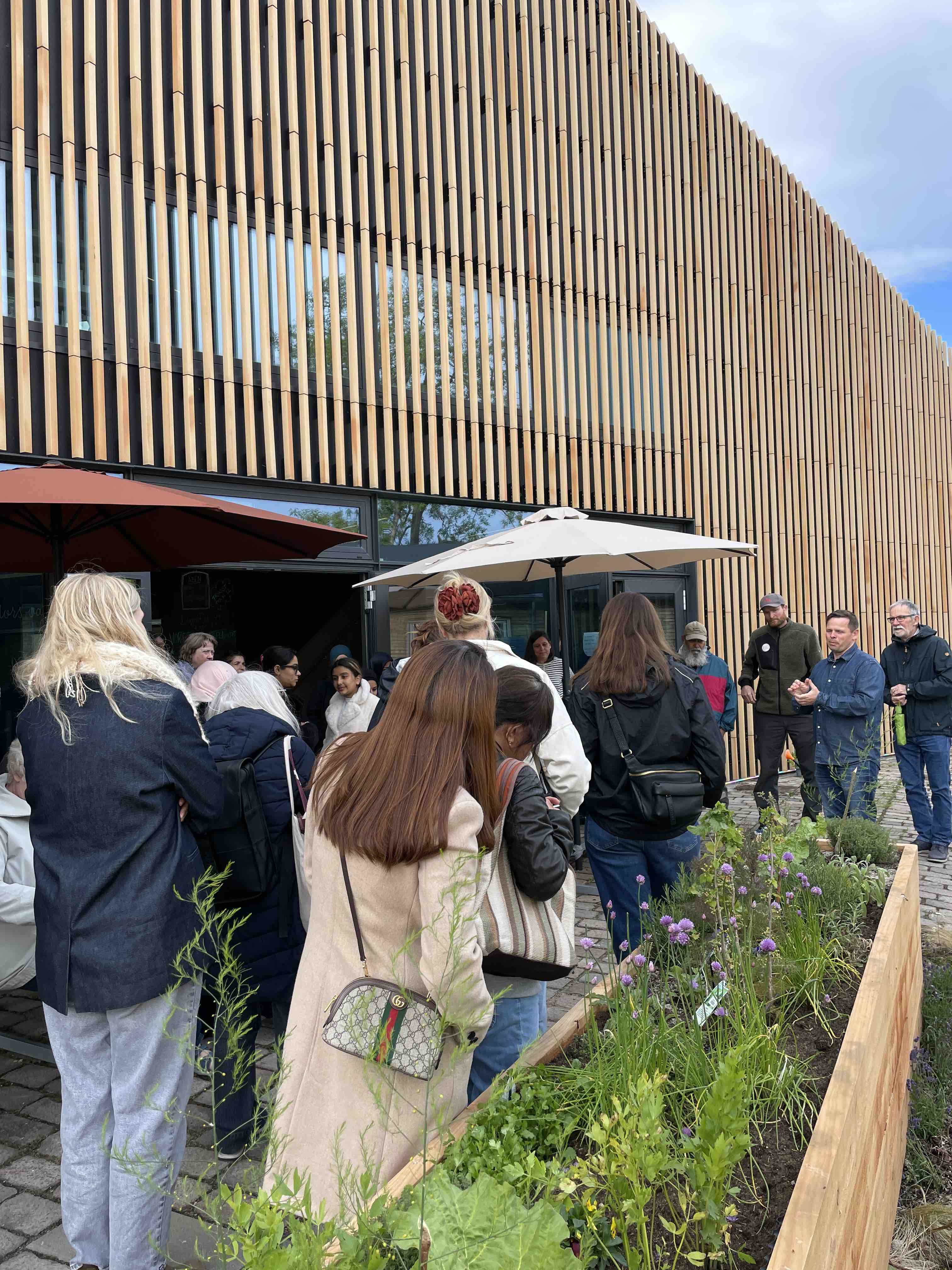 Fælles udearealer ved Tingbjerg Kulturhus