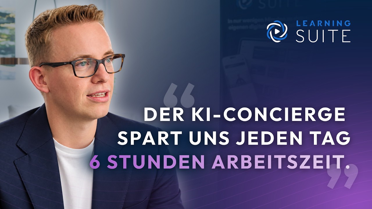 Lars Lüddemann – Der KI-Concierge spart uns jeden Tag 6 Stunden Arbeitszeit