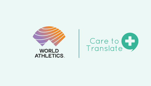 World Athletics inleder samarbete med Care to Translate för att överbrygga språkbarriärer inom idrottsmedicin