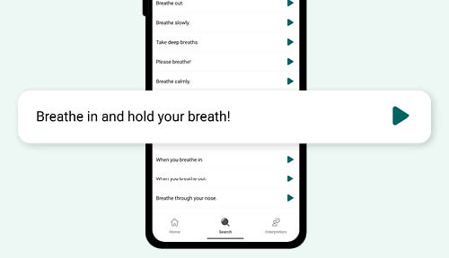 15 phrases radiology professionals would like to be able to say in any language