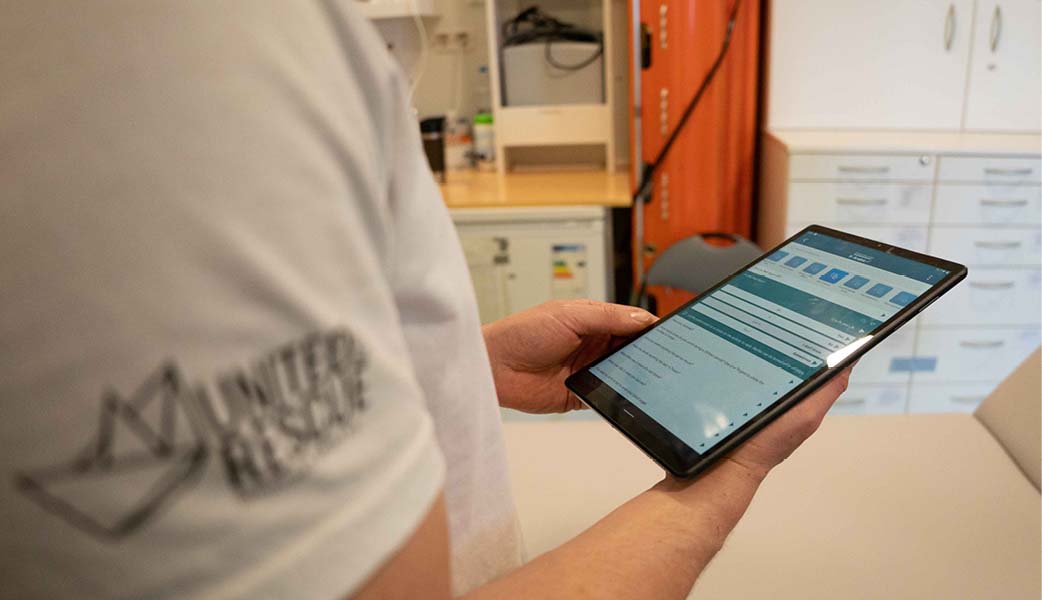 Ensuring medical safety in sea rescue operations