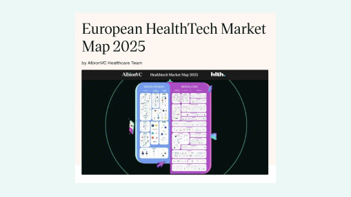 European HealthTech Market Map 2025