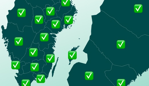 From Kiruna to Malmö: Care to Translate now covers all 21 regions in Sweden