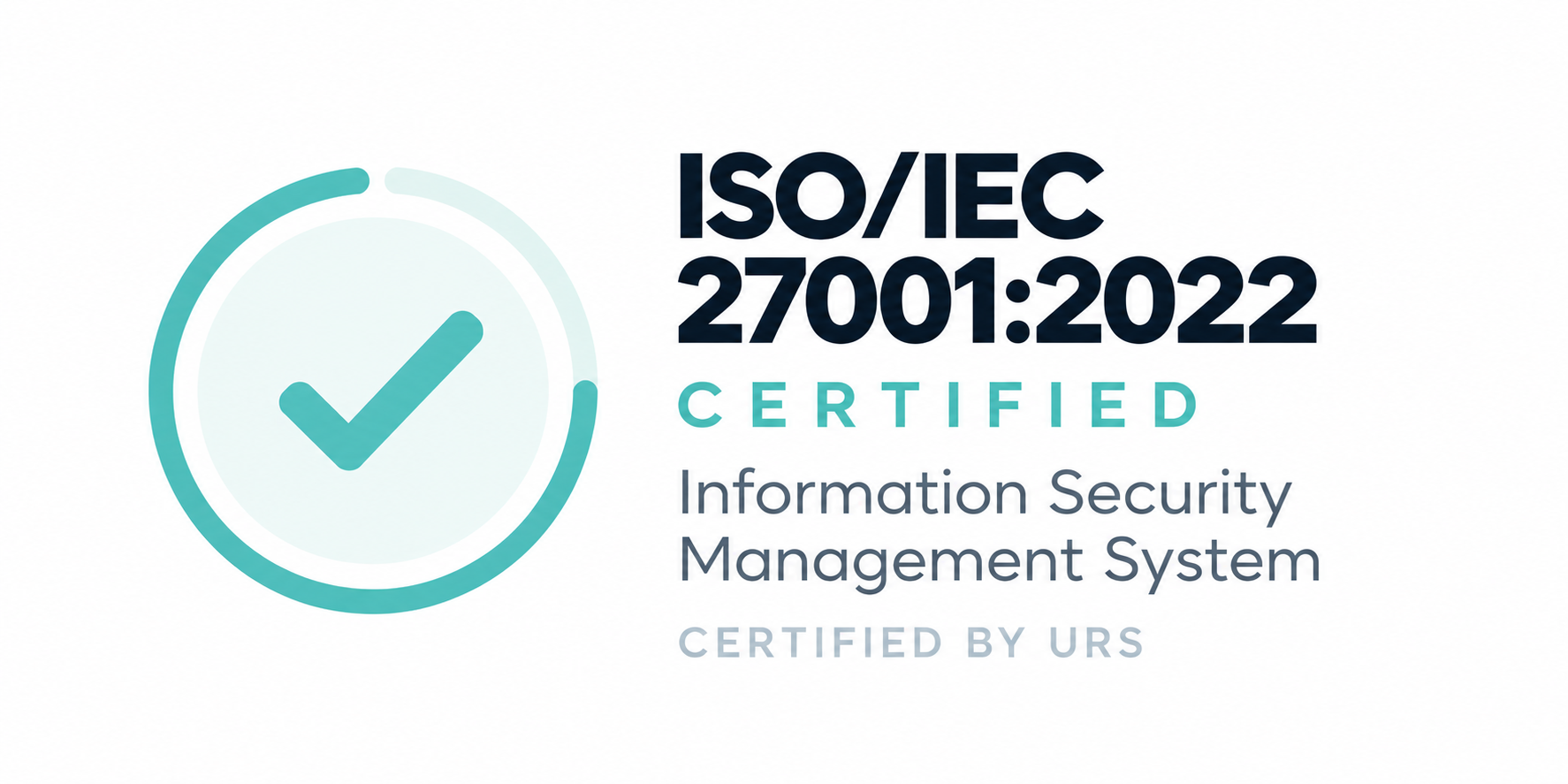 ISO/IEC 27001:2022 — Certified by URS