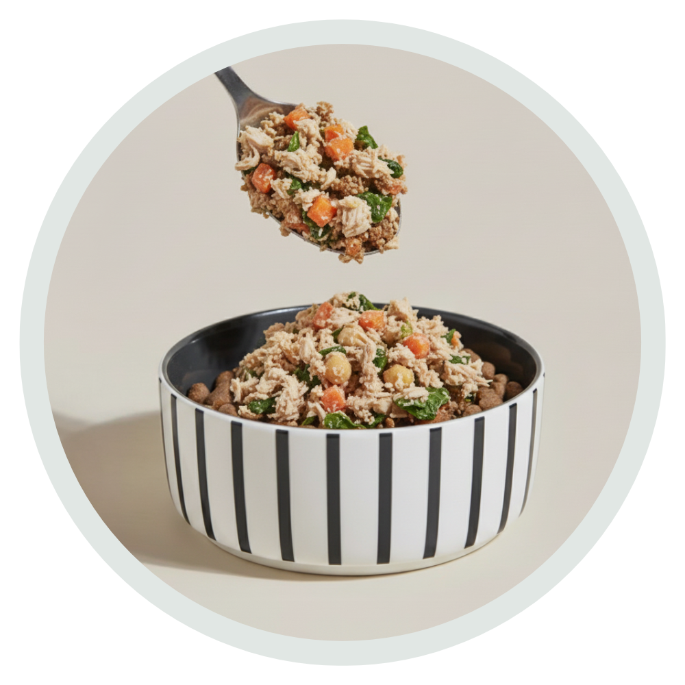 A human + his/her dog