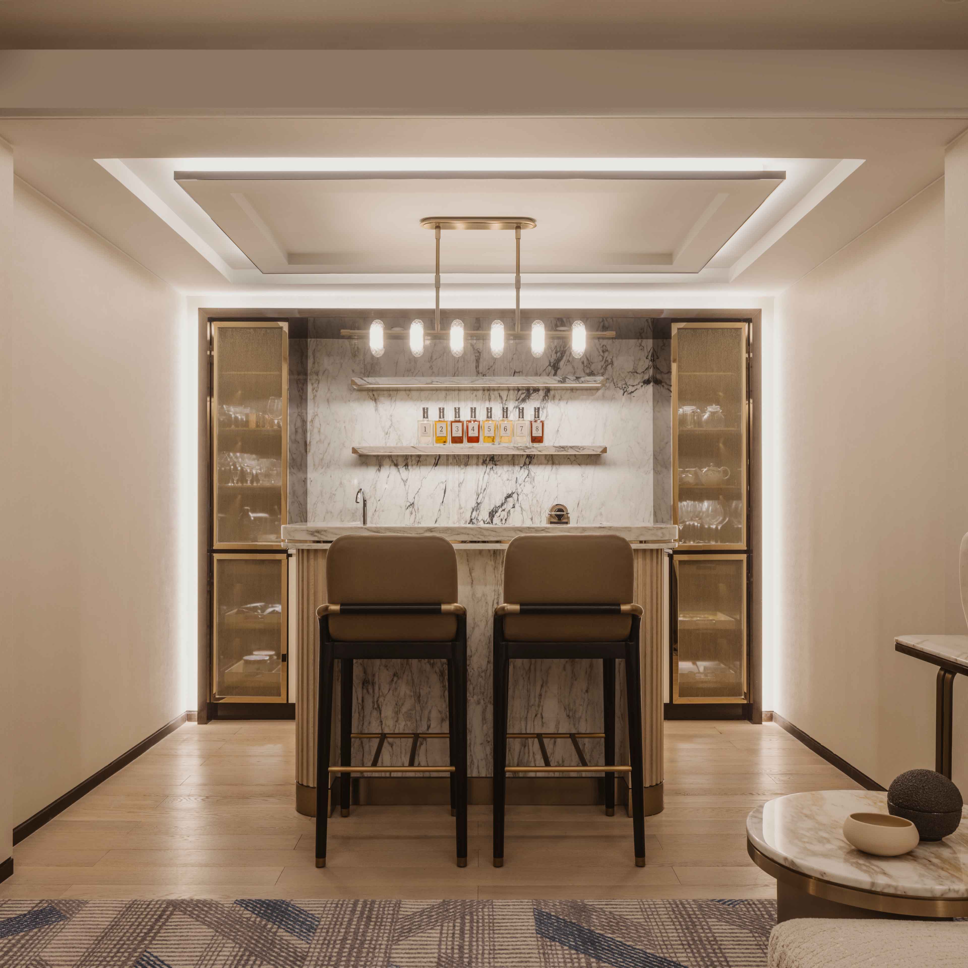 Branding project cover for Peter Silling & Associates — luxury interior design studio identity system